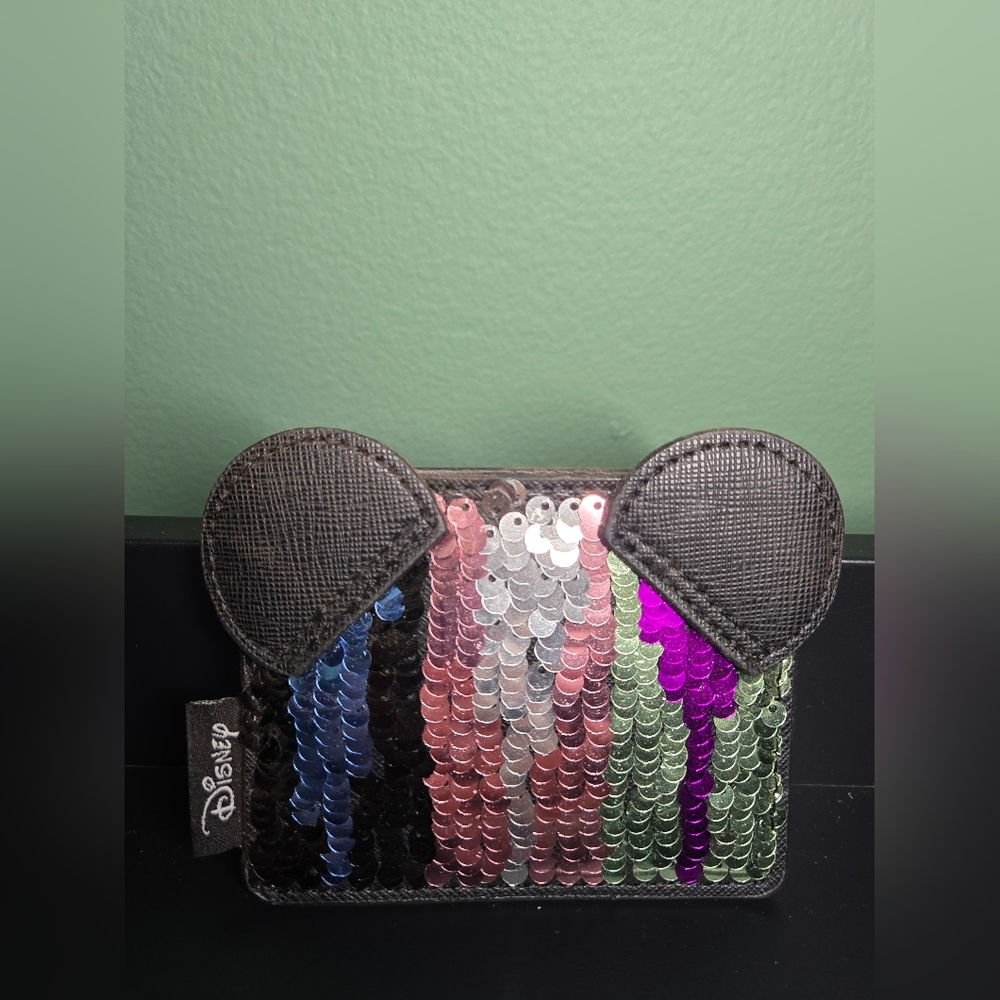 Loungefly Minnie Mouse Sequin Cardholder
